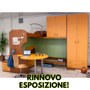 Cameretta due letti a castello Simone