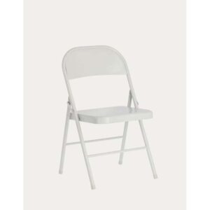 Sedia pieghevole in metallo verniciato a polvere