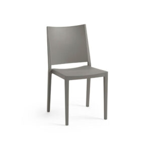 Sedia in polipropilene Grigio