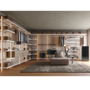 Cabina Armadio con Montanti